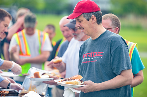 Employee appreciation luncheons