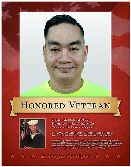 Andrew Alonzo - Veteran