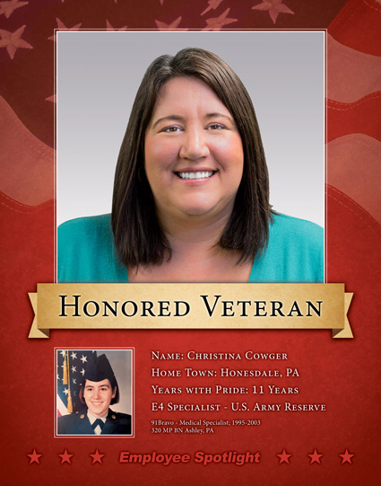 Christina Cowger - Veteran