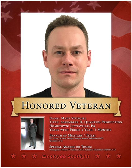 Matt Sturgill - Veteran