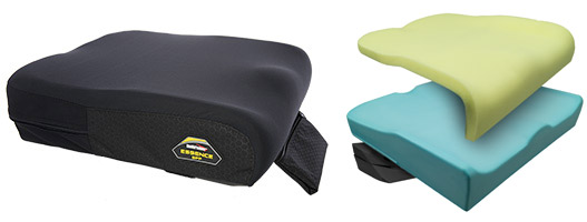 drive Contoured Seat Cushion - Molded Foam, Great for Wheelchairs - 18 in x  16 in x 2 in - Simply Medical